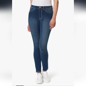 Bandolino Blue Skinny Bella Jean Leggings Size Small